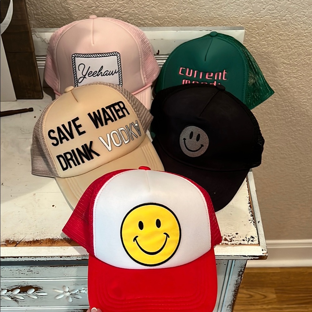 Colorful Graphic Trucker Hats